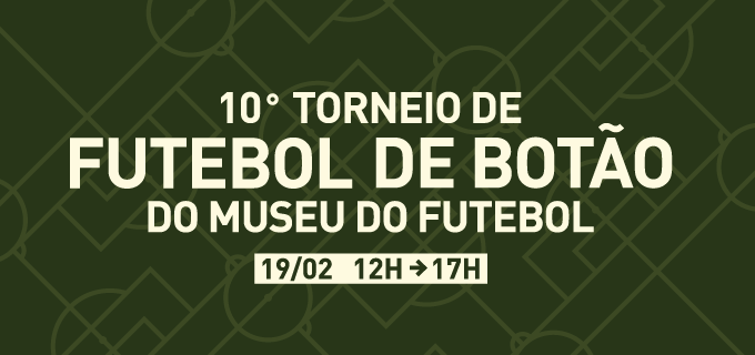 Ilustração com fundo verde com o nome do evento