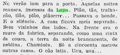 trecho de reportagem