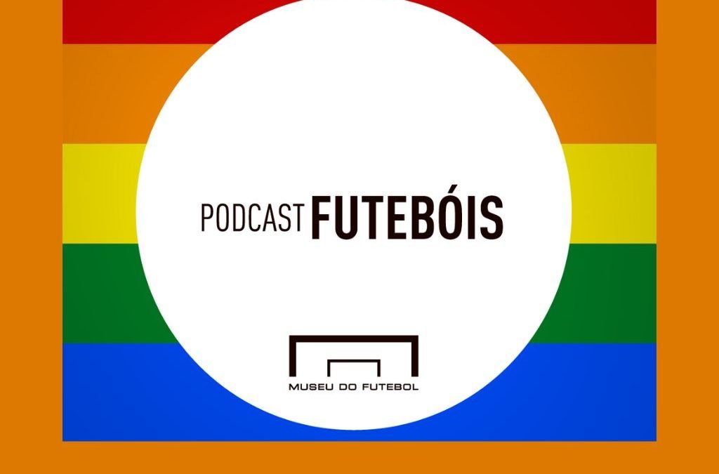 fundo colorido com os dizeres podcast futebóis