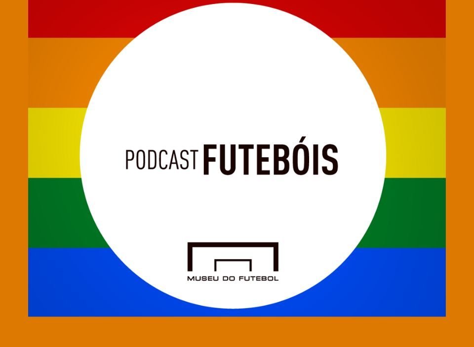 fundo colorido com os dizeres podcast futebóis