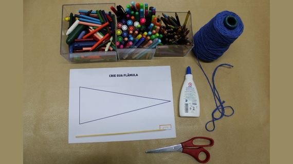 Como fazer uma flâmula em casa