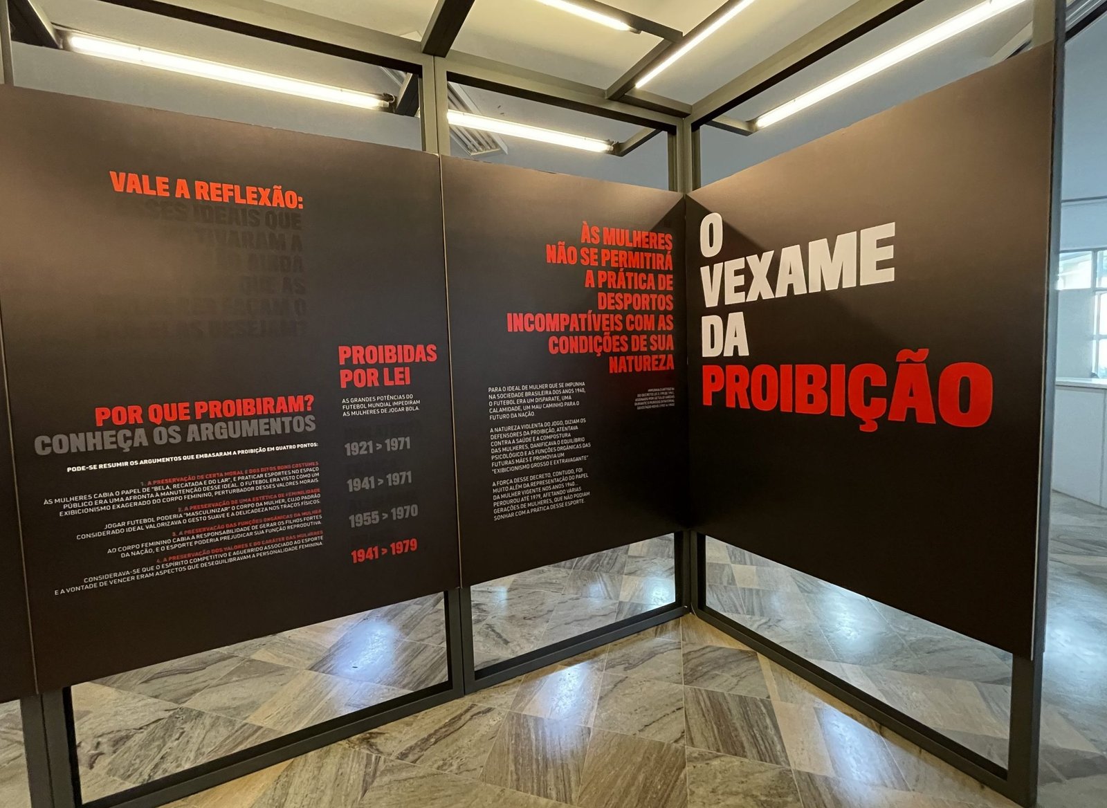 Imagem da exposição Contra-Ataque em Araraquara