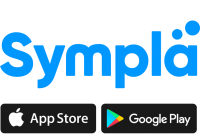 imagem do aplicativo Sympla disponível na app store e google play