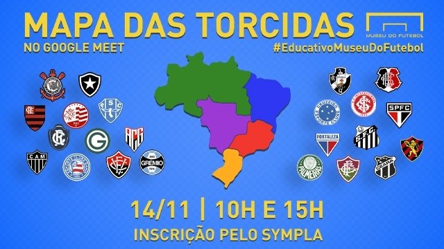 Atividade educativa online  Mapa das torcidas — Museu do Futebol