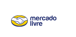 Logo oficial do Mercado Livre.