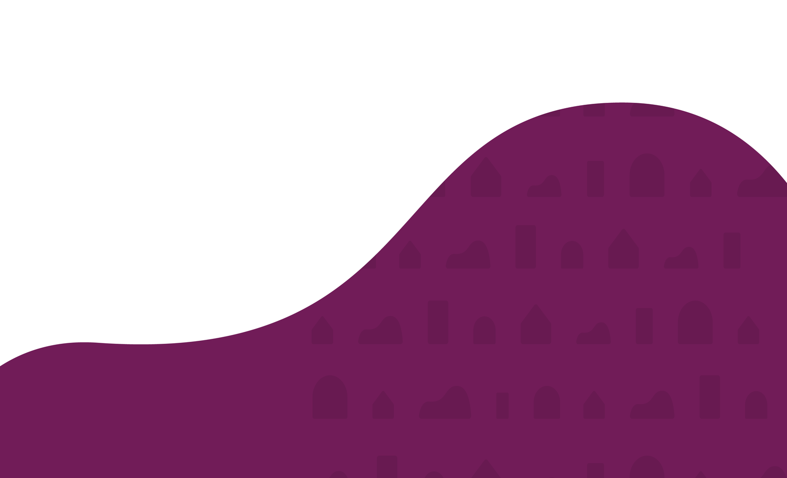 Imagem uma onda roxa em um fundo branco